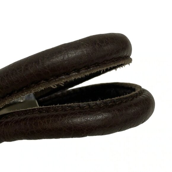 Auth GUCCI Techno Horsebit / GG pattern 240261 Beige Brown Dark Brown Jacquard - Picture 7 of 16